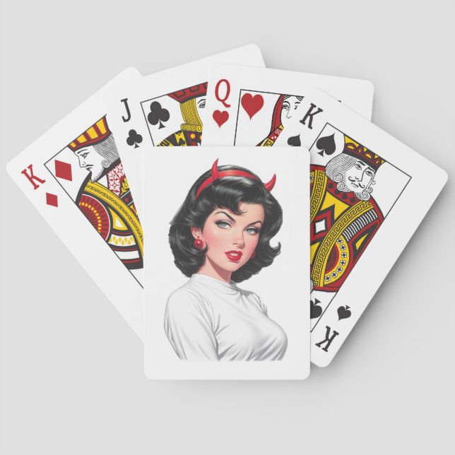 Little Devil Poker Cards (Back)