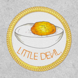 Little Devil Stuffed Cocktail Party Deviled Egg Patch