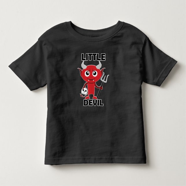 Little Devil - Toddler Fine Jersey T-Shirt (Front)
