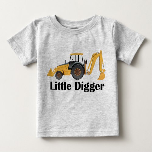 Little Digger _ Baby Fine Jersey T_Shirt