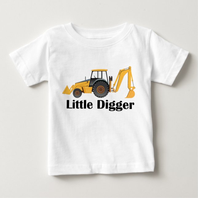 Little Digger - Baby Fine Jersey T-Shirt T-Shirt (Front)