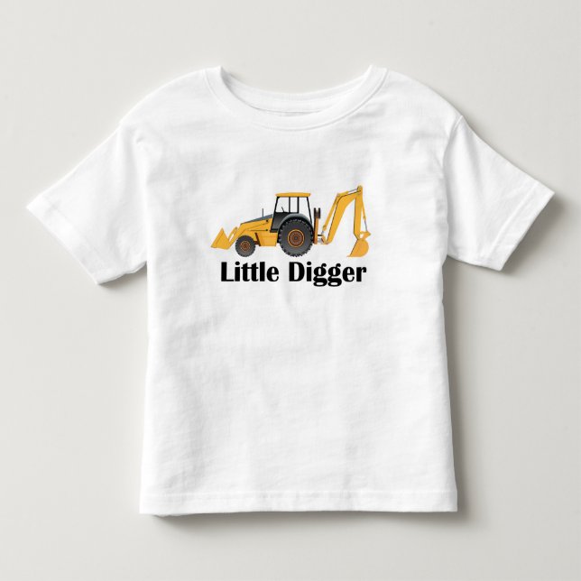 Little Digger - Toddler Fine Jersey T-Shirt Toddler T-shirt (Front)