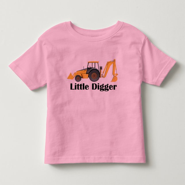Little Digger - Toddler Fine Jersey T-Shirt Toddler T-shirt (Front)