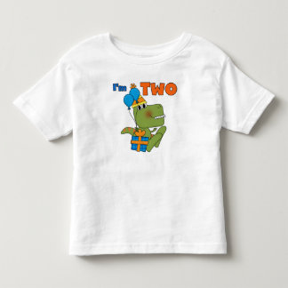 Little Dino 2nd Birthday Tshirts and Gifts
