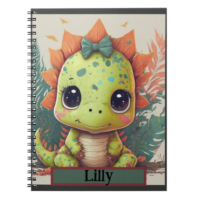Little Dino Explorer: Roar with Confidence! Notebook (Front)