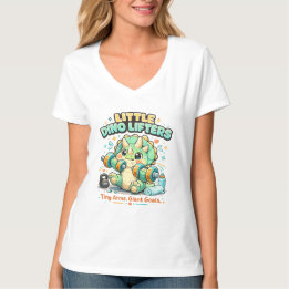 Little Dino Lifters 8KG | Tiny Arms Giant Goals T-Shirt