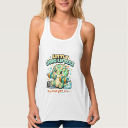 Little Dino Lifters 8KG | Tiny Arms Giant Goals Tank Top