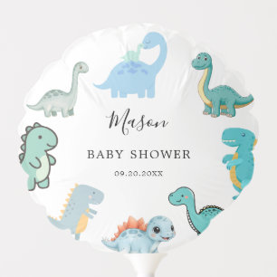 Little Dinosaur Cute Baby Shower Balloon
