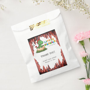 Little Dinosaur Is on the Way Favor Bag