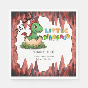 Little Dinosaur Is on the Way Napkins