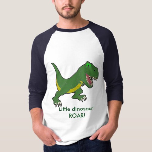 Little dinosaur long sleeved t_shirt