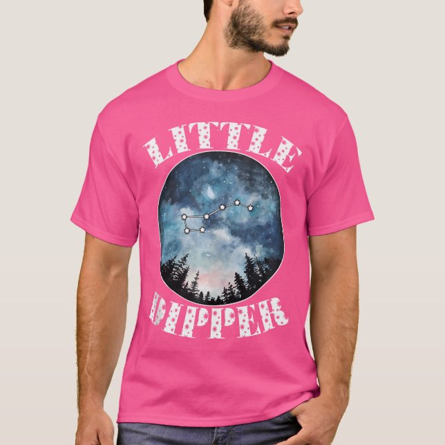Little Dipper Stars Constellation Sky Astronomy T-Shirt (Front)