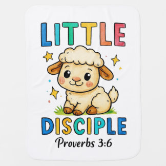Little Disciple Proverbs 3:6 Baby Blanket