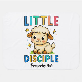 Little Disciple Proverbs 3:6 Baby Blanket
