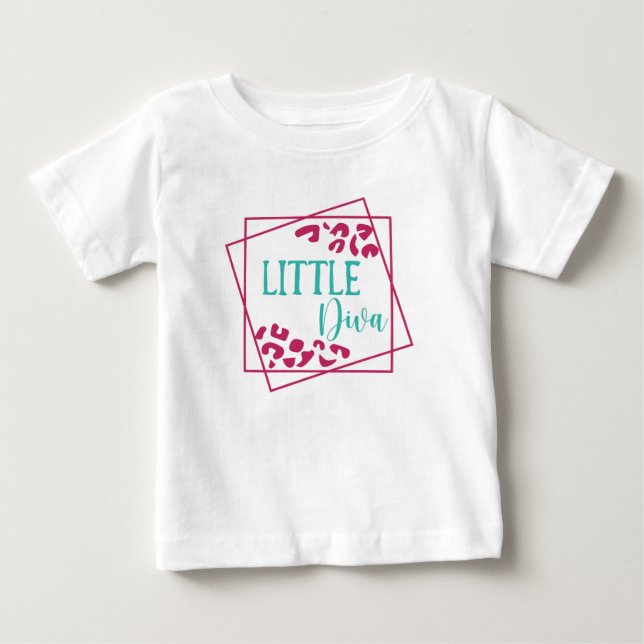 Little Diva Baby T-Shirt (Front)