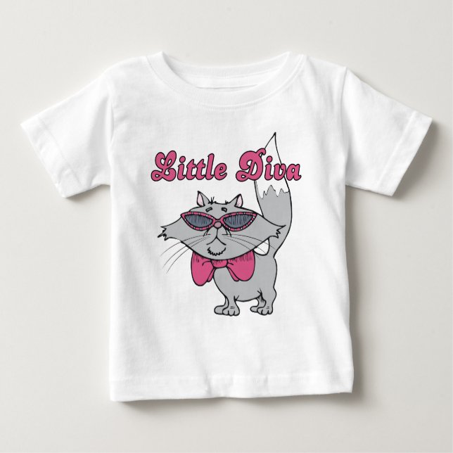 Little Diva baby/toddler t-shirt (Front)