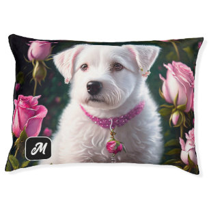 Little Dog And Rose Collection Pet Bed