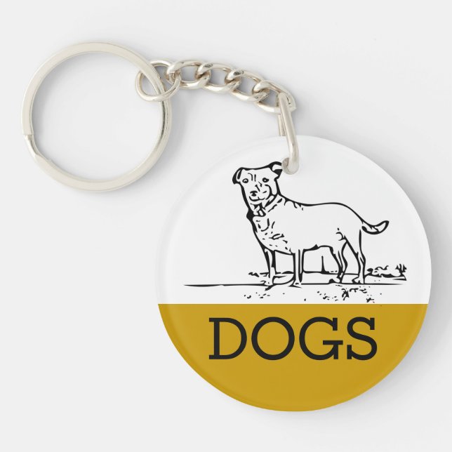Little Dog Keychain (Front)