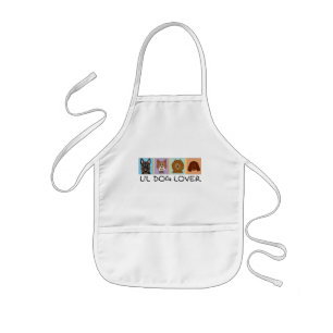 Little Dog Lover Tshirts and Gifts Kids' Apron