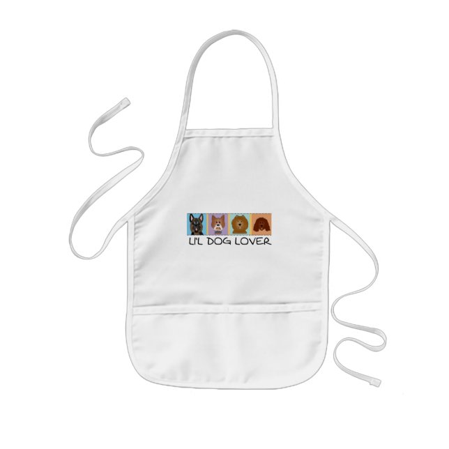 Little Dog Lover Tshirts and Gifts Kids' Apron (Front)