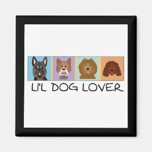 Little Dog Lover Tshirts and Gifts Magnet