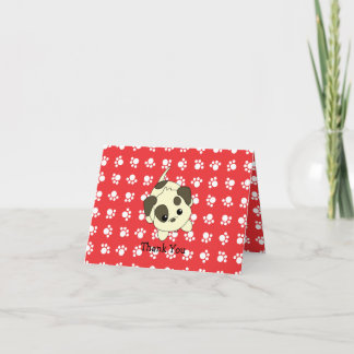 Little Dog Thank You Card
