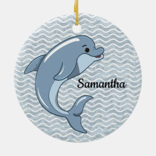 Little Dolphin Design Ornament