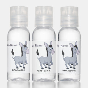 Little Donkey Funny Hand Sanitizer Custom Text