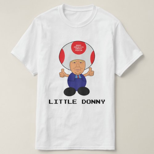  Little Donny Donald Trump Caricature T_Shirt