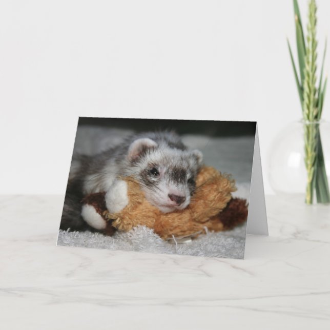 Little Dooks Penny Greeting Card (Front)