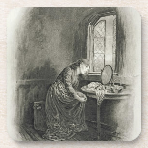 Little Dorrit, from 'Charles Dickens: A Gossip abo Drink Coaster
