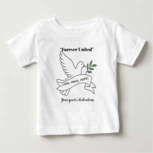 Little Dove of Love – Personalized Baby T-Shirt