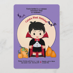 Little Dracula Invitation