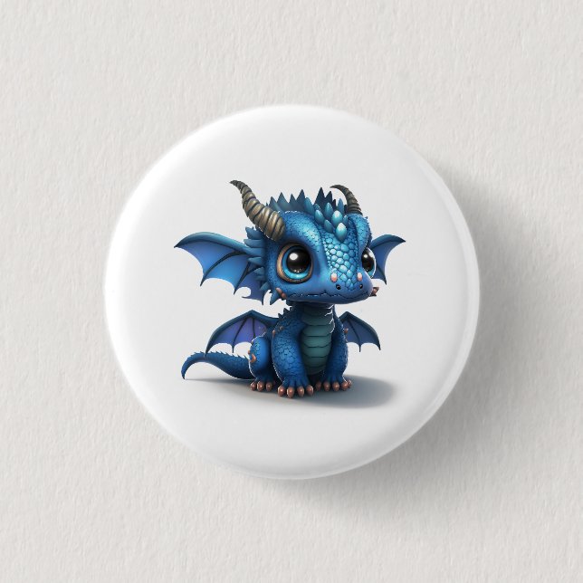 Little Dragon Button (Front)