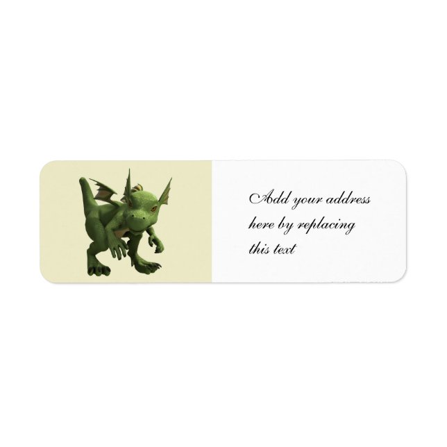 Little Dragon Label (Front)