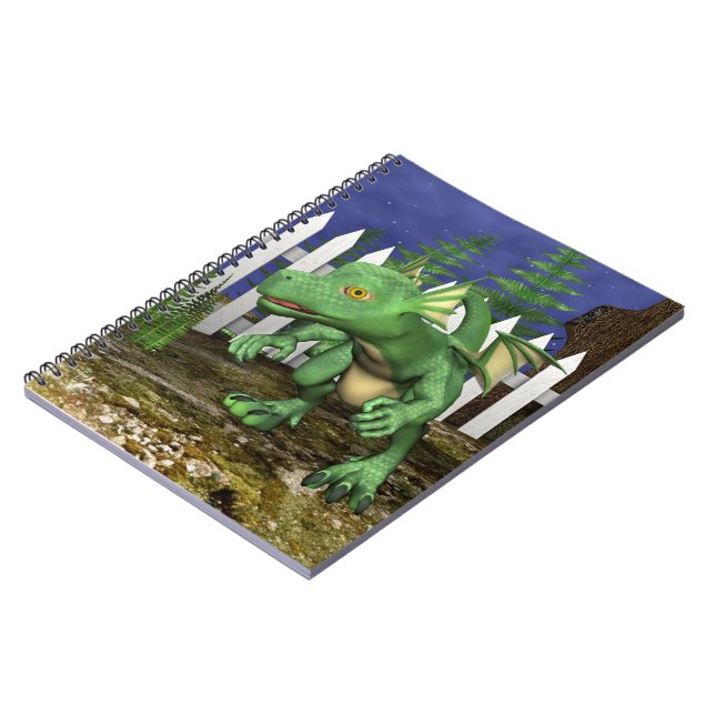 Little Dragon Notebook (Left Side)