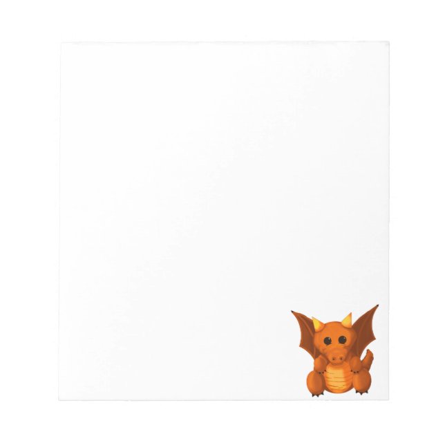 "Little Dragon" Notepad (Front)