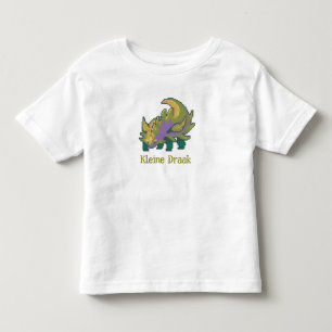 Little Dragon pixel art Toddler T-shirt
