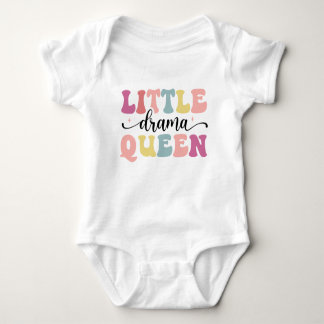 Little Drama Queen  Baby Bodysuit