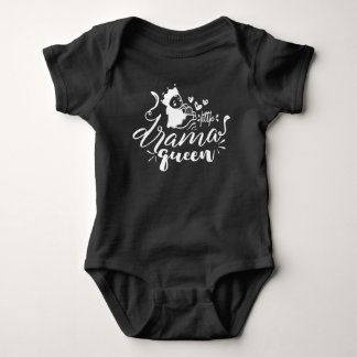 Little Drama Queen Funny baby girl sayings Bodysuit