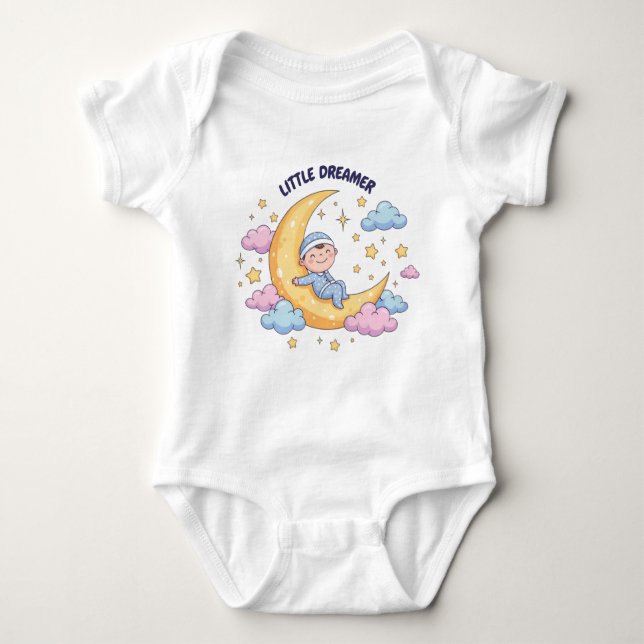 Little Dreamer Baby Bodysuit (Front)