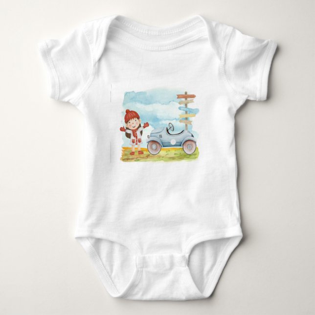Little dreamer baby bodysuit (Front)