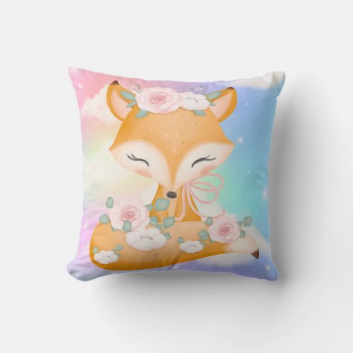 Little Dreams Personalized Baby Throw Pillow