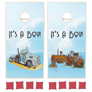 Little Driver's Toss Cornhole Set