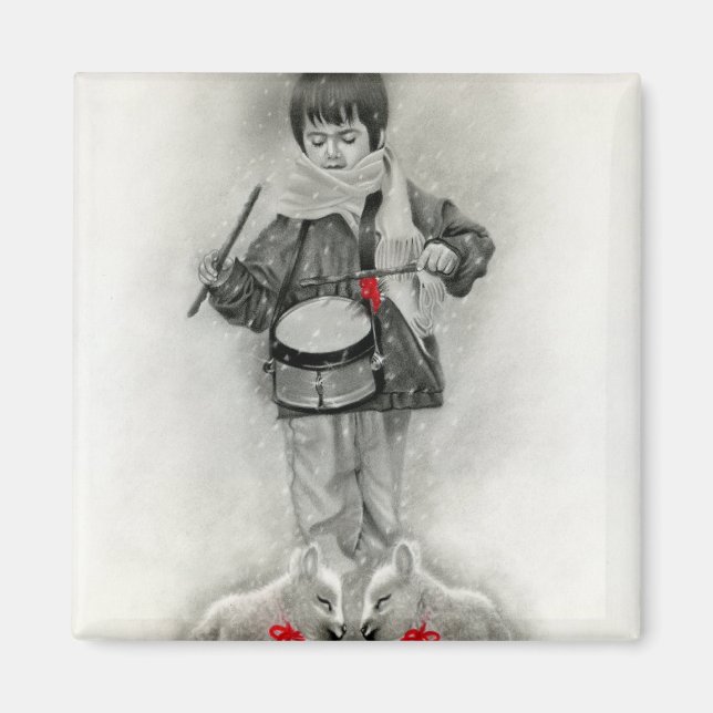 Little Drummer Boy Magnet (Front)