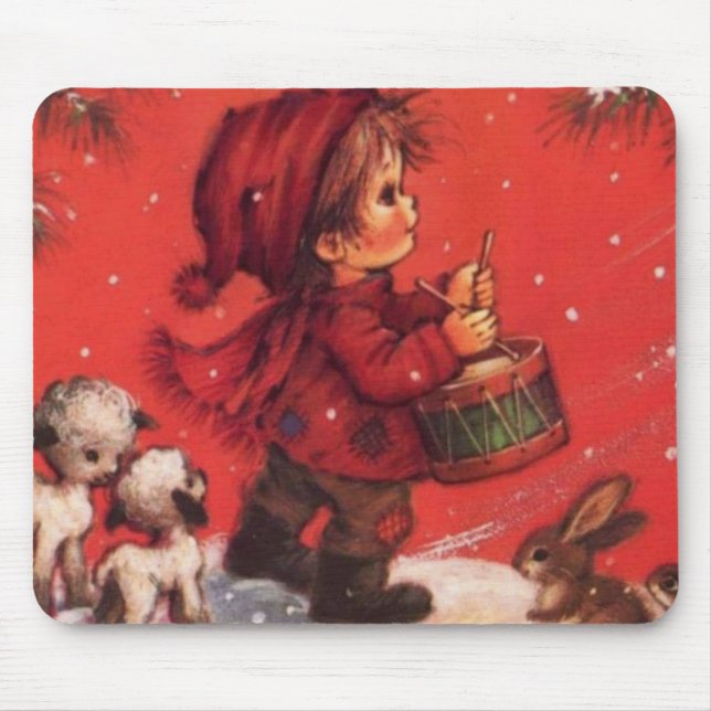 little drummer boy mouse pad (Front)