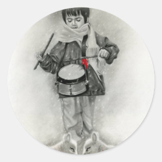 Little drummer boy Sticker