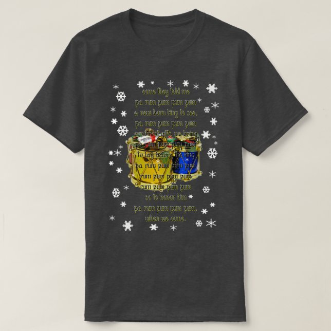 Little Drummer Boy T-Shirt (Design Front)