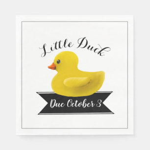 Little Duck Baby Shower Invitation Napkins