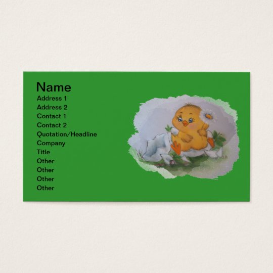 Little duck business card
